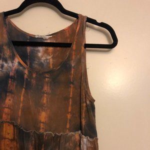 Orange/Blue Tye Dye Love